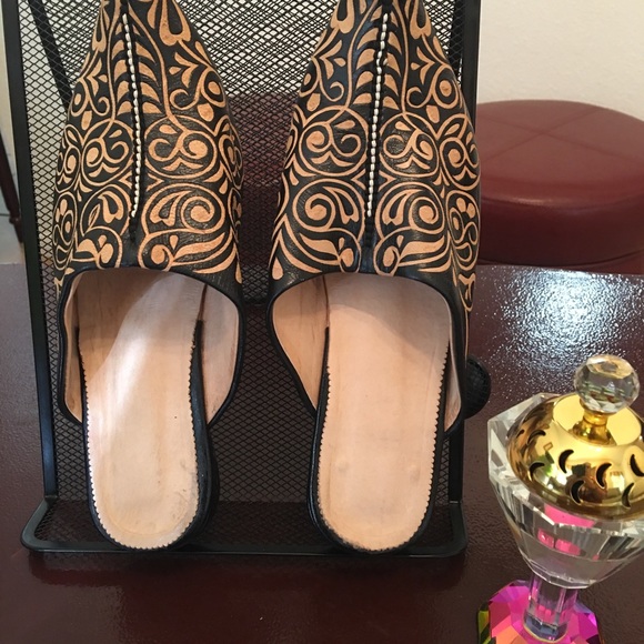 Shoes - Moroccan handmade leather Mule
